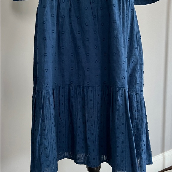 LOFT Swiss Dot Ruffle Dress - Picture 4 of 12